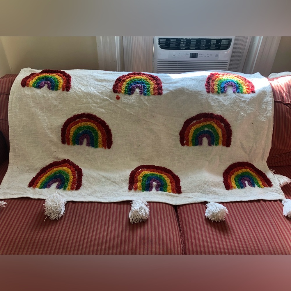 Rainbow Blanket Isaac Mizrahi